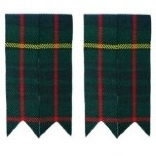 Hunting-Stewart-Scottish-Kilt-Hose-Sock-Flashes