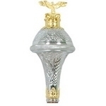 Drum-major-mace-engraved-head-with-eagle-badge-on-crown