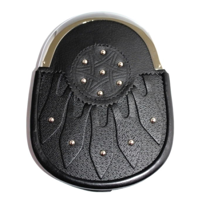 Black Leather Dress Sporran