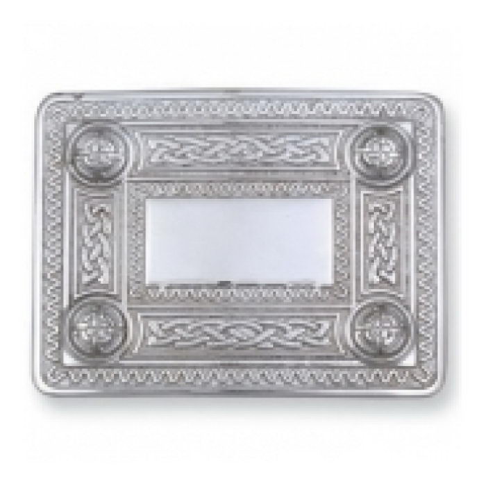 Celtic Belt Buckle Chrome Finish