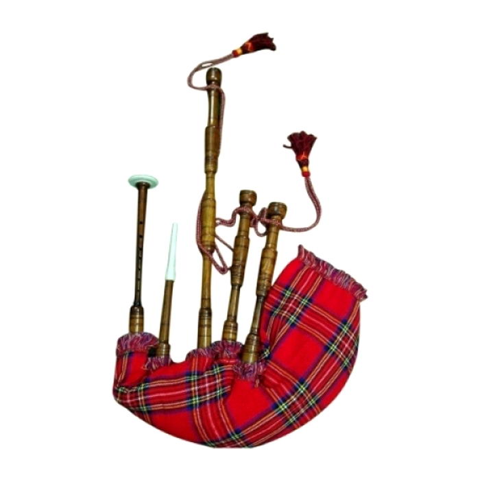 Scottish Highland Bagpipe Royal Stewart Tartan